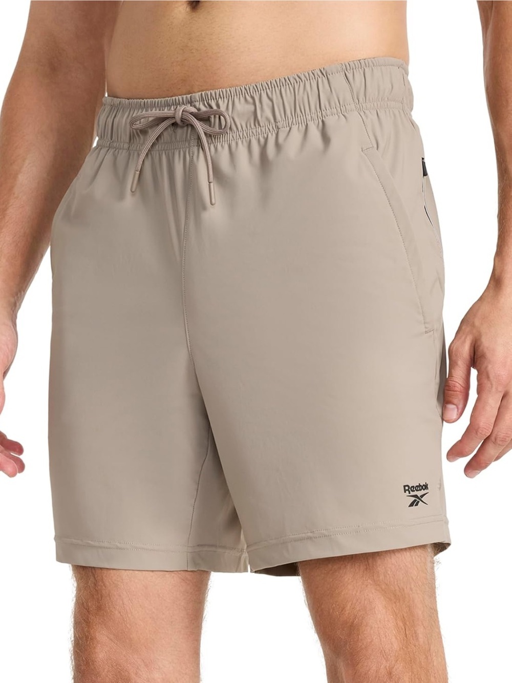 Reebok Pace Training Shorts 7” Driftwood NWT Men’s Large